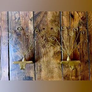 Pottery barn stocking holders